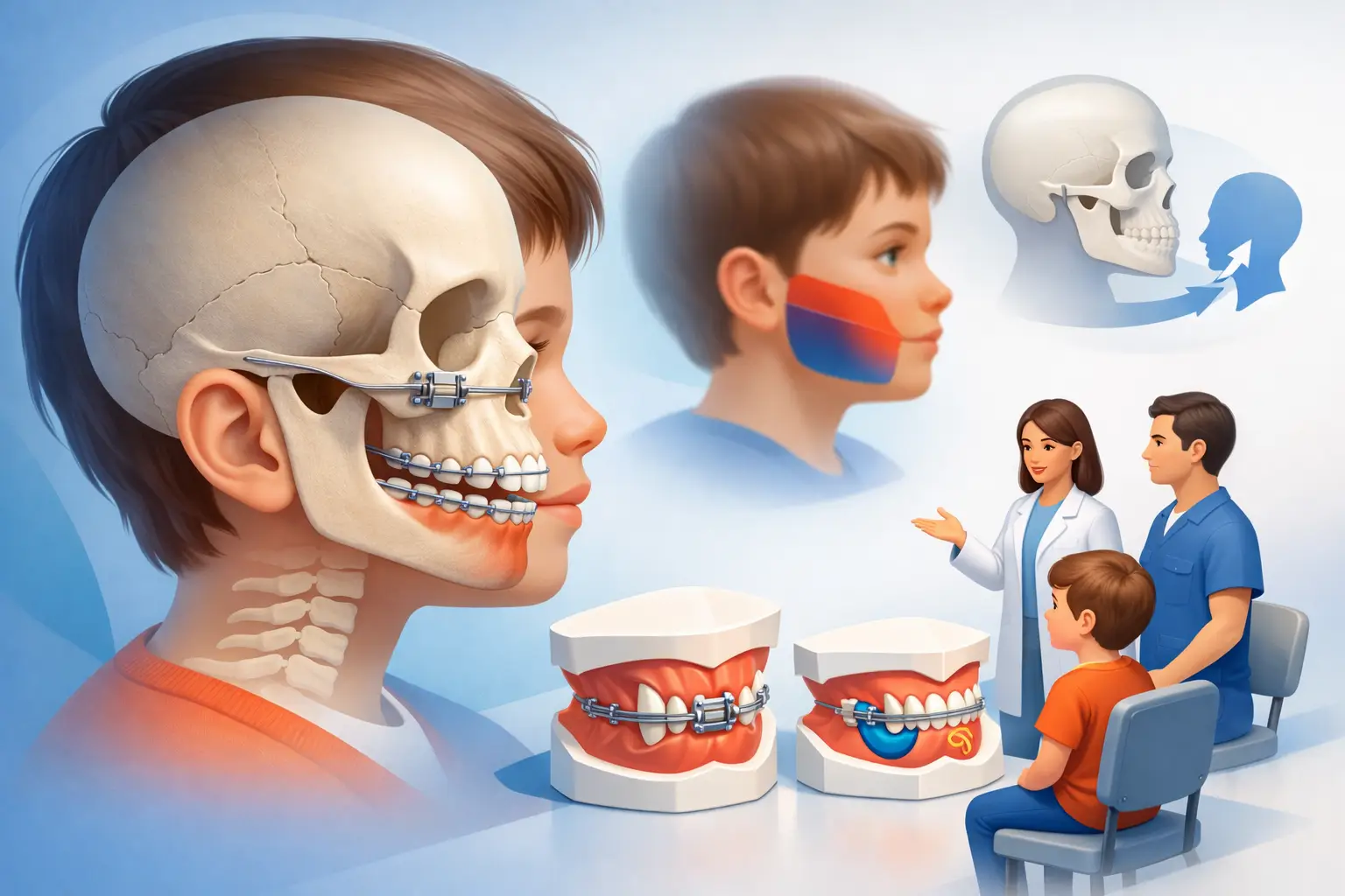 Orthodontie cranio faciale enfant: quand agir