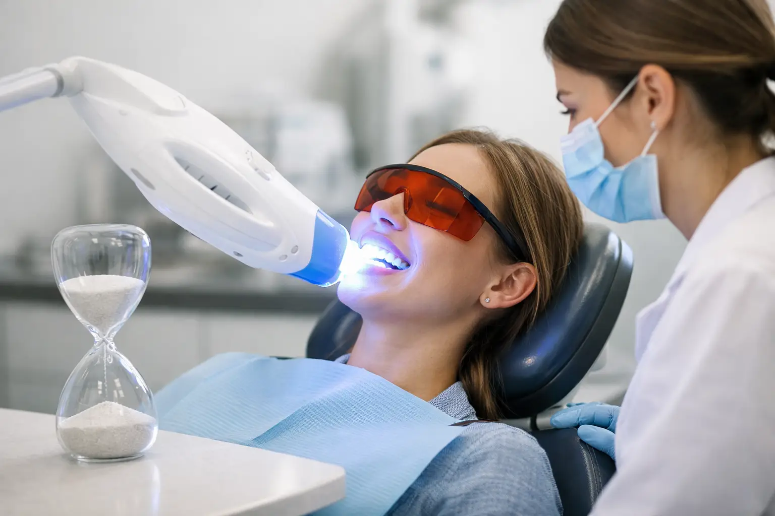 Combien dure un blanchiment professionnel ?