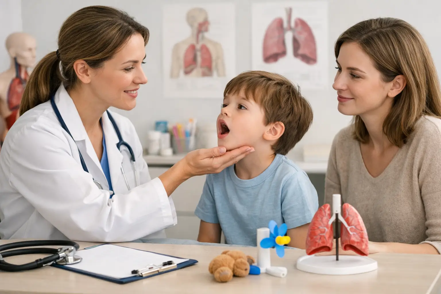 Guide respiration buccale enfant