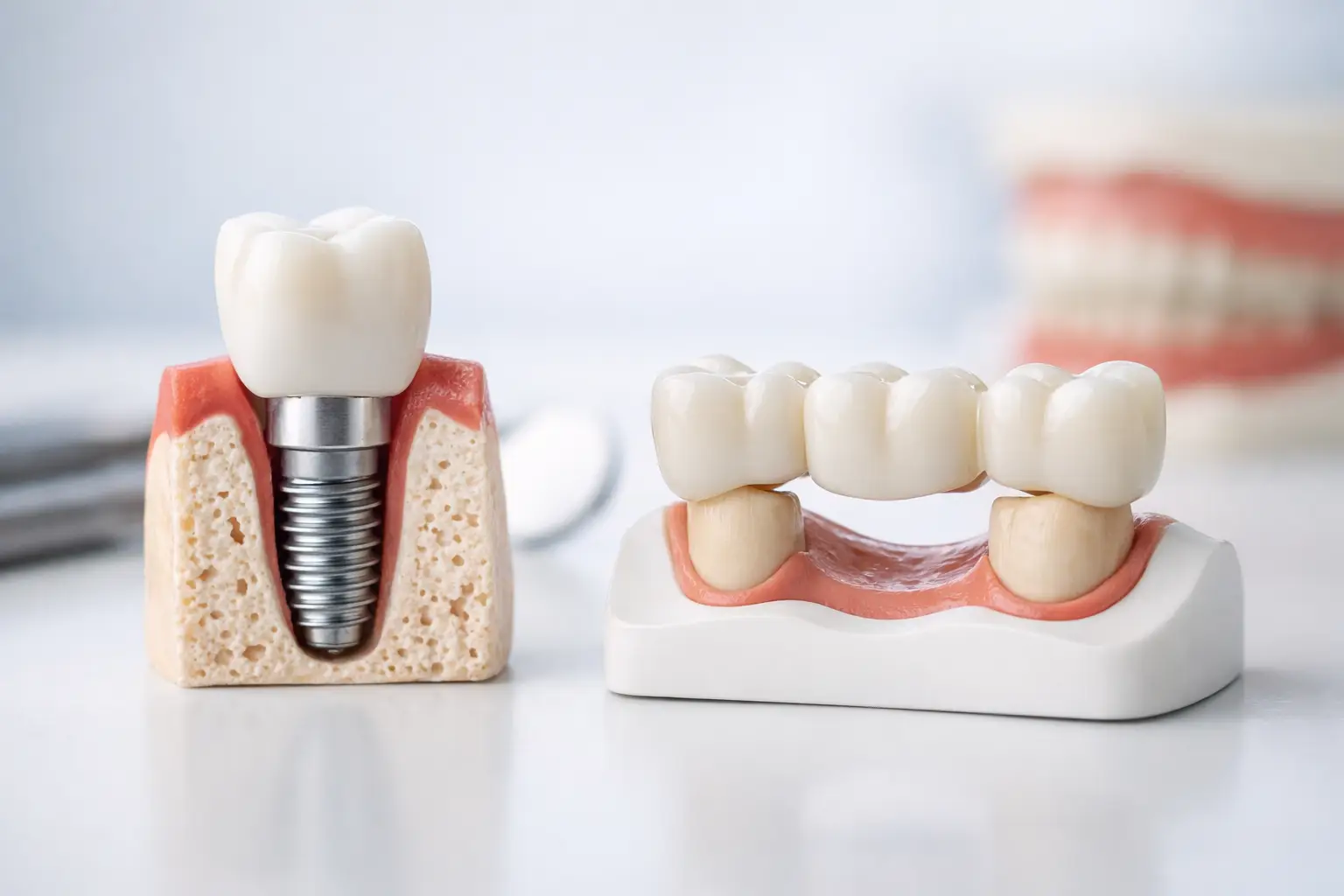 Implant ou bridge dentaire : que choisir ?