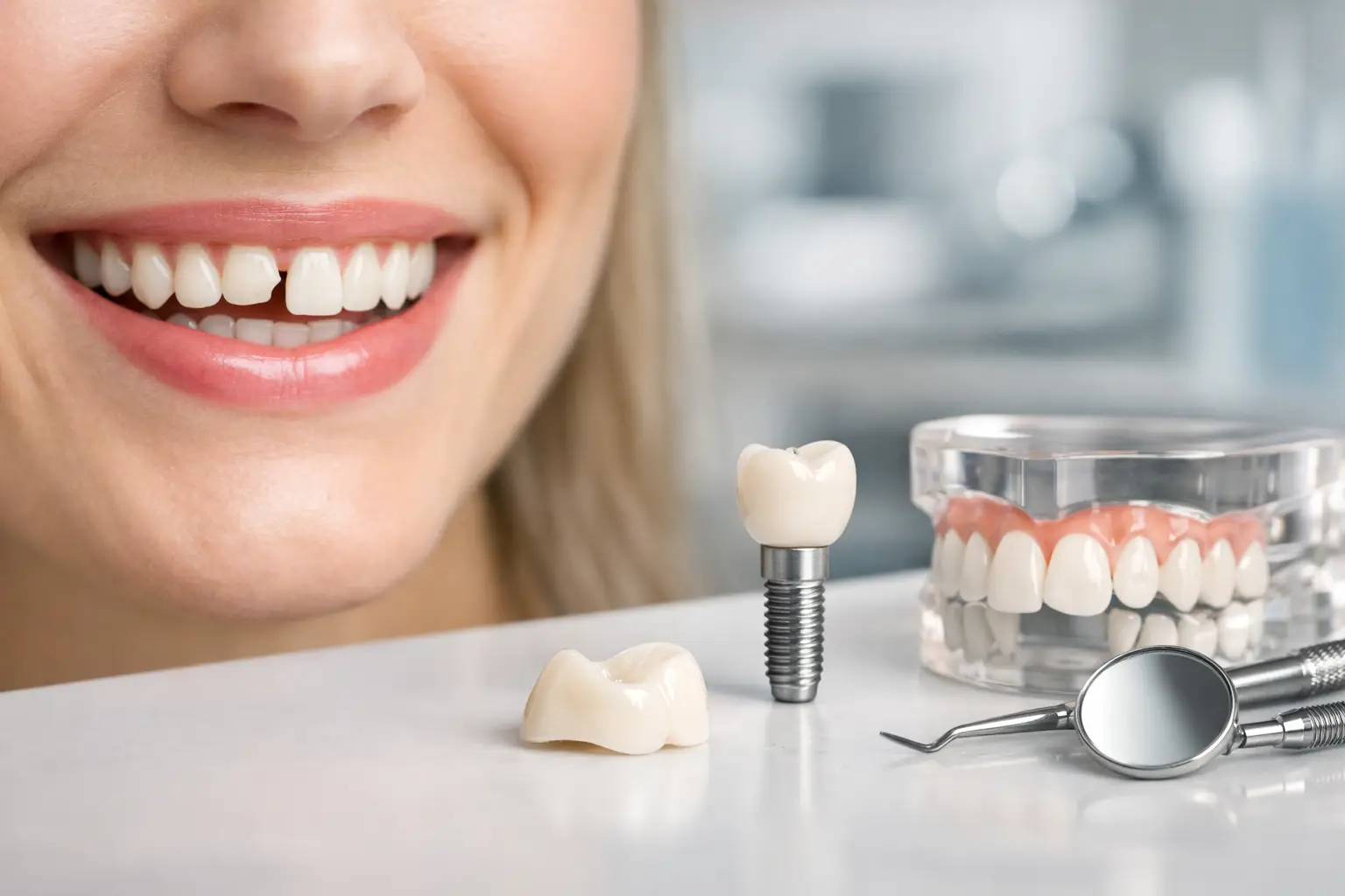 Solutions pour dents cassées devant, que choisir ?