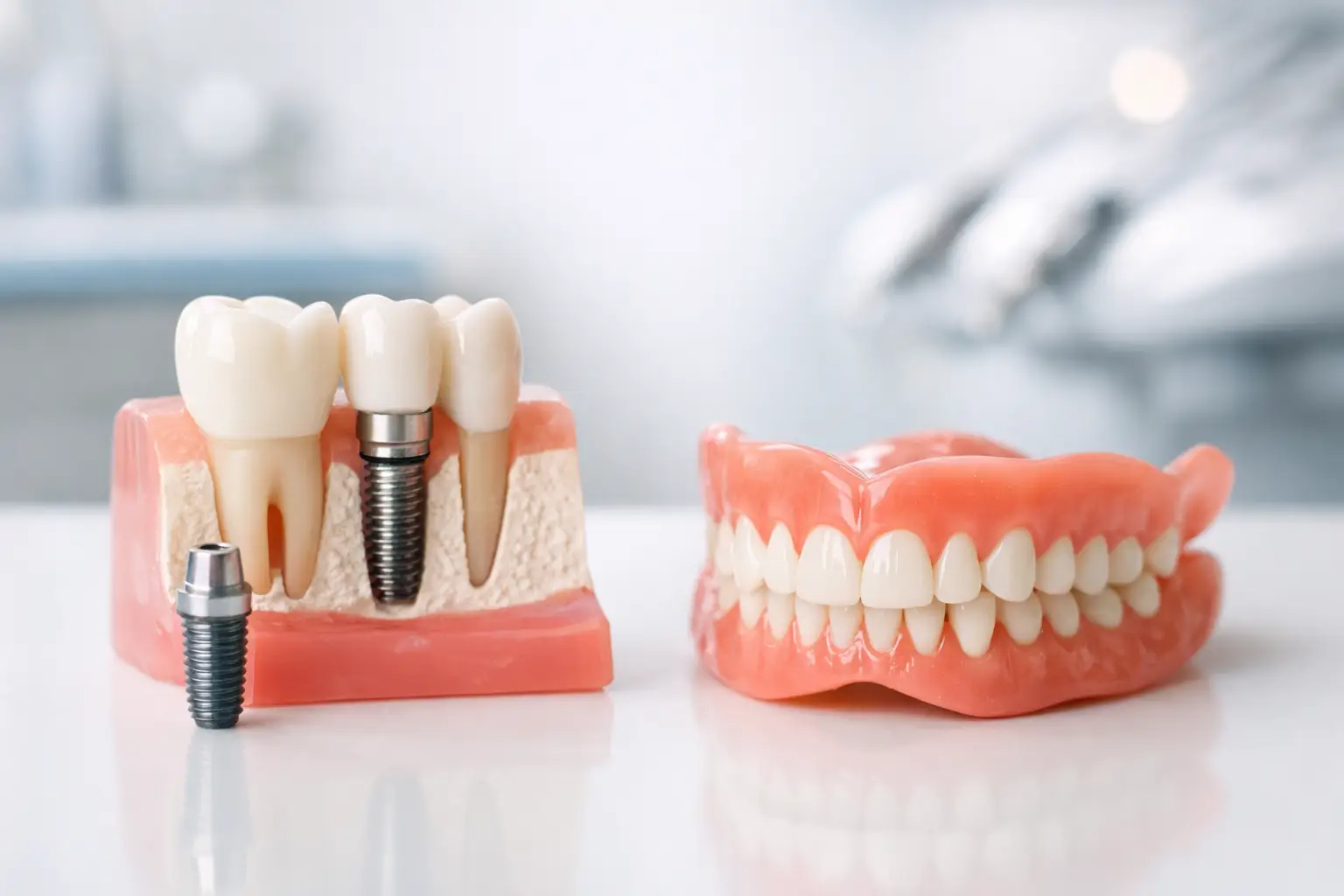 Implant ou dentier, quelle solution choisir ?