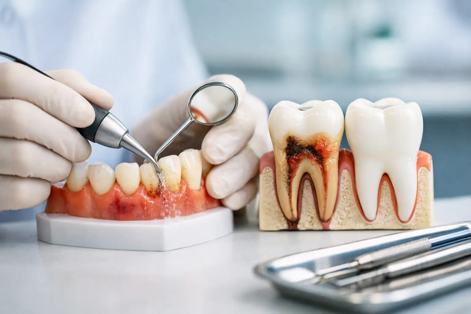 Parodontite traitement : sauver ses dents durablement