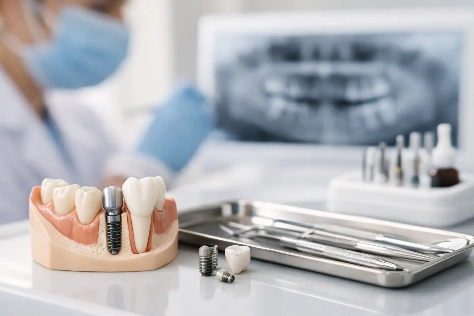 Comment préparer une pose d’implant dentaire