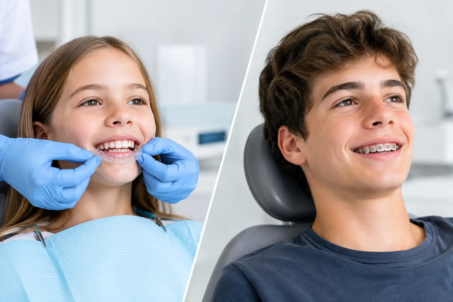 Orthodontie interceptive versus traitement tardif